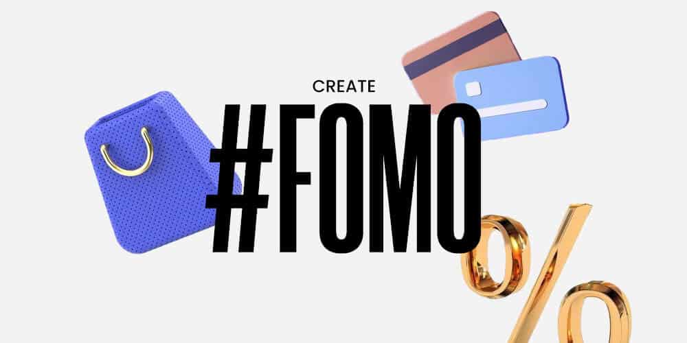 Holiday Social Media Campaign Landing Page Create Urgency Fomo Sale Shopping