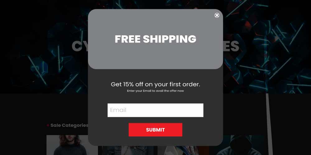 Free Shipping for customers