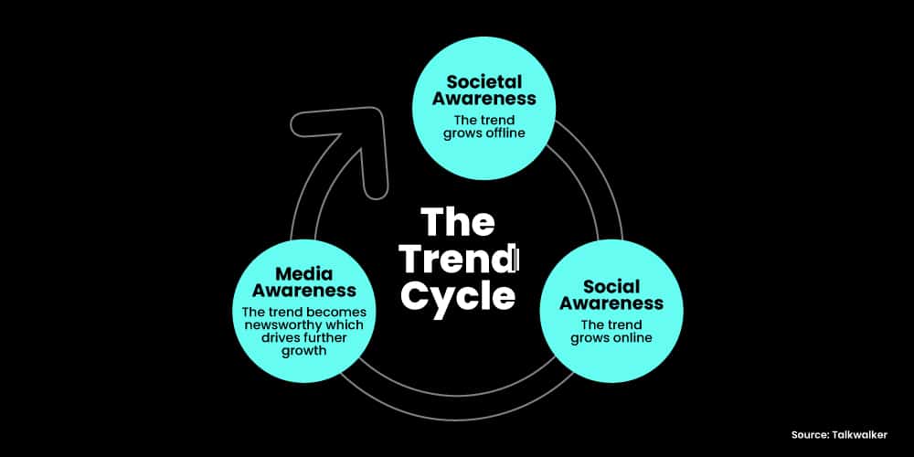 Social Media Trend Cycle
