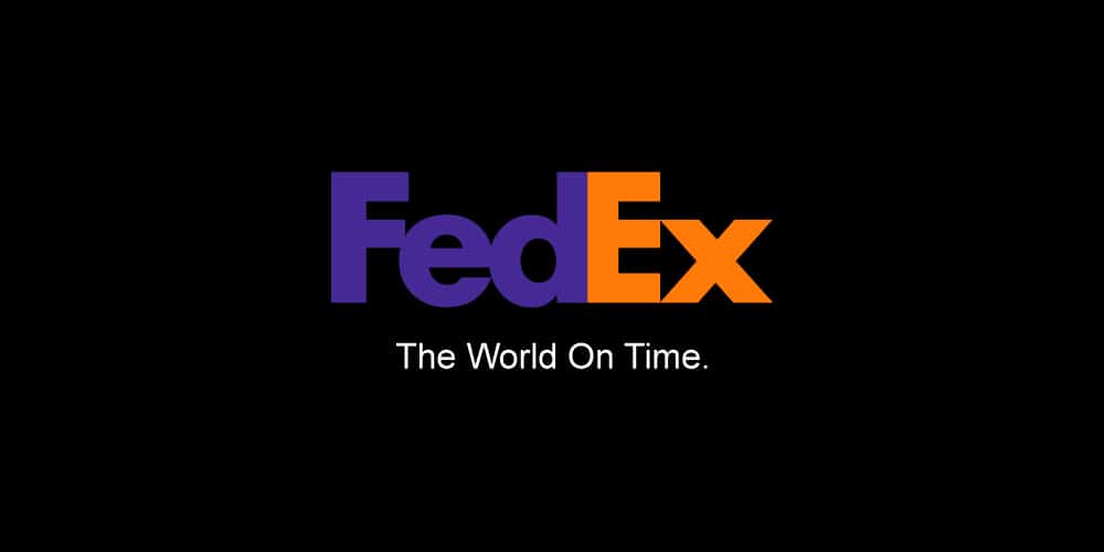 Brand Tagline FedEx - The World On Time
