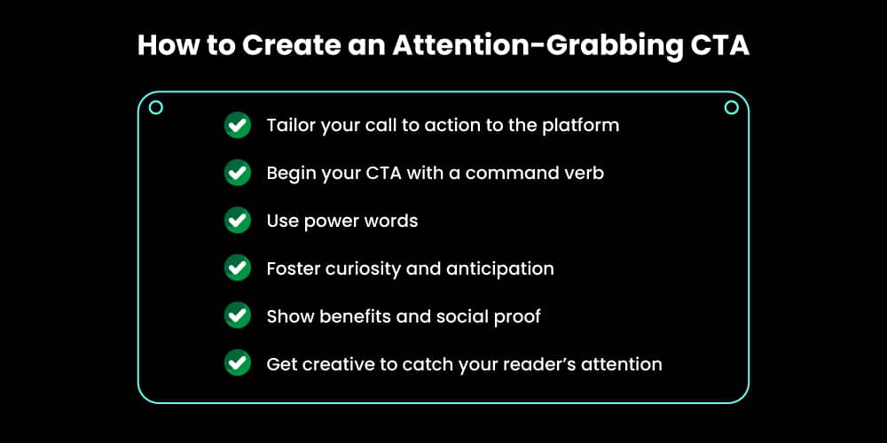 Tips for creating call to action to improve CTR