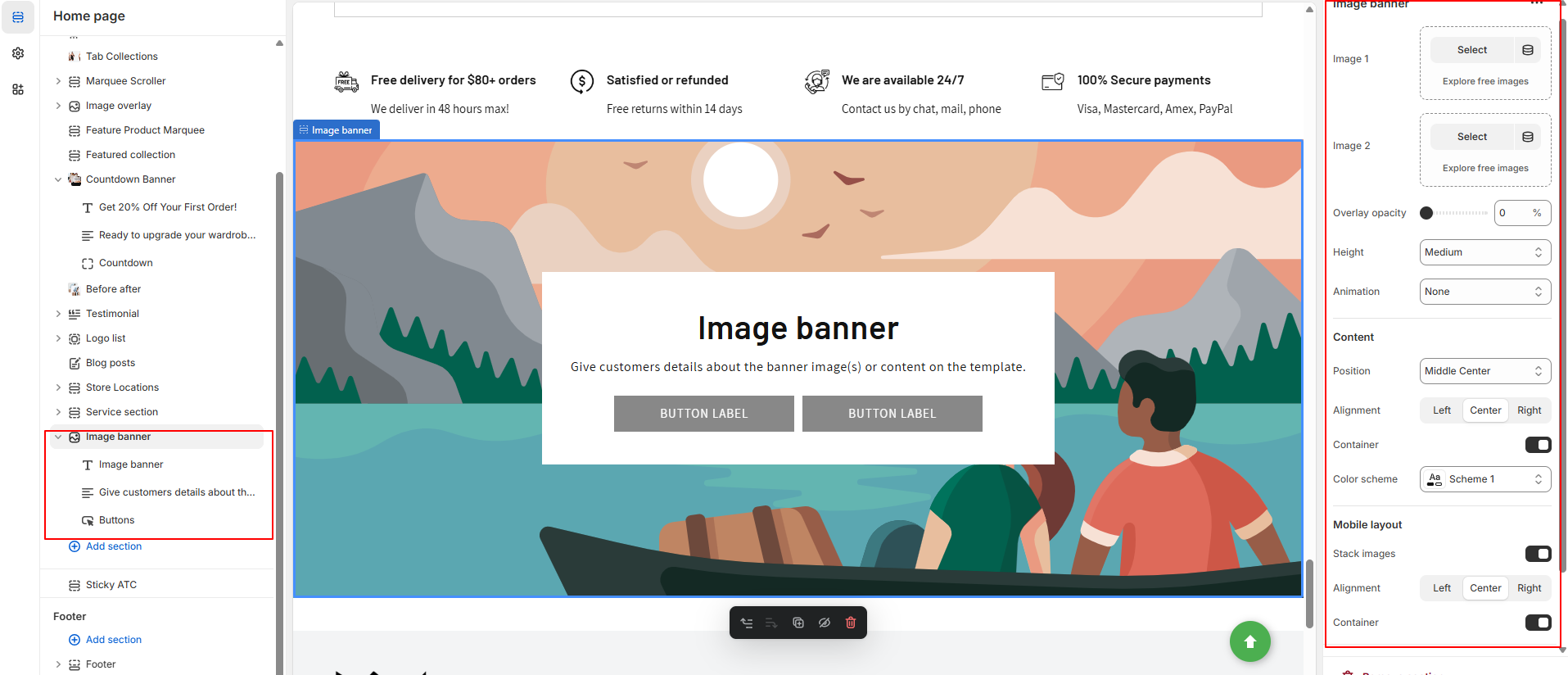 Image banner
